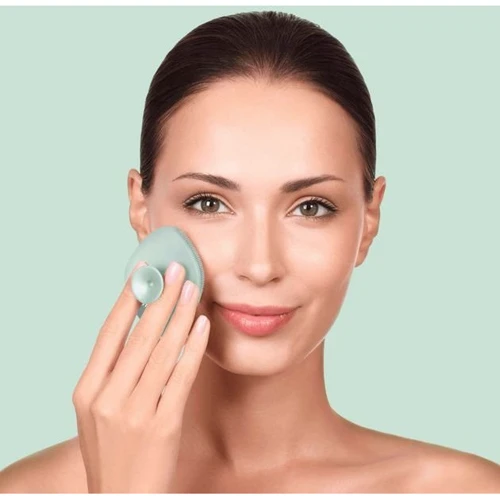 Щітка для обличчя GESKE Facial Brush 4 в 1 Green з утримувачем (GK000038GN01) фото 6