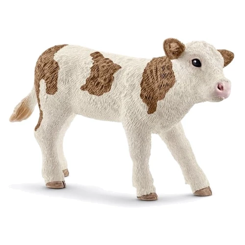 Іграшка-фігурка Schleich Теля Симентальської породи (13802)