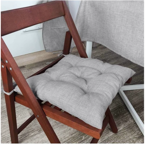 Подушка Прованс для стула Gray Milan 40х40 см (024623)