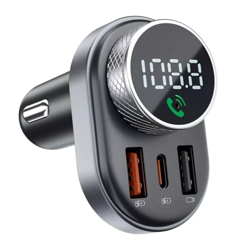 FM-трансмиттер Proove FM Launcher Sound Link 30W (PD+QC3.0) Black
