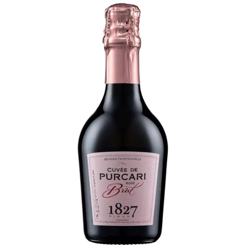 Вино игристое Purcari Cuvee de Purcari Brut Rose розовое брют IGP 12.5% 0.375 л (DDSAU8P070)