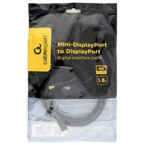 Кабель и переходник Cablexpert miniDisplayPort to DisplayPort 1.8m (CCP-mDP2-6): Длина кабеля, м 1.8