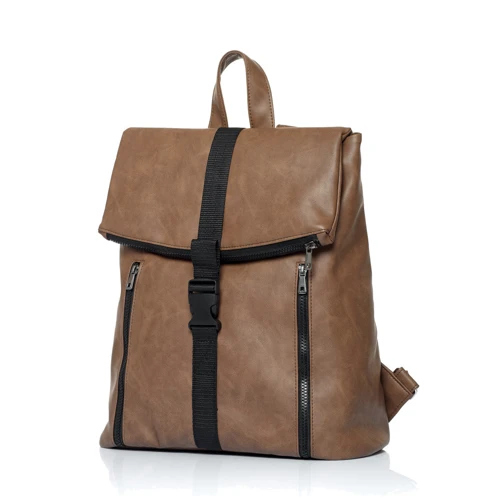Женский рюкзак Sambag Rene коричневый (27108061r): Фактура Матовая, Гладкая