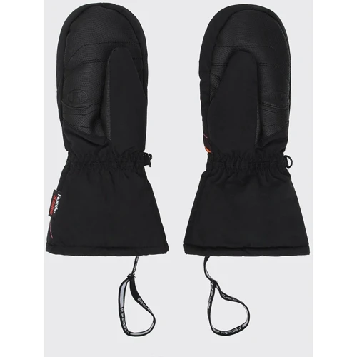 Детские горнолыжные варежки Roeckl Ski Juniors Alba Mitten 3 black/pink черные (3405-033-035): Размер 3