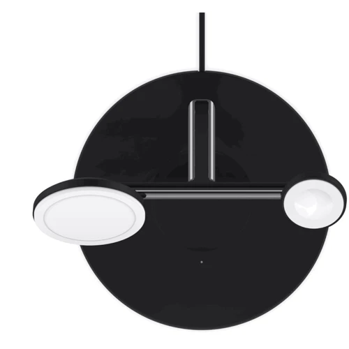 Зарядний пристрій Belkin Wireless Charger Base Station MagSafe Black (WIZ009VFBK) for iPhone 16 I 15 I 14 I 13 I 12 series and Apple Watch фото 5