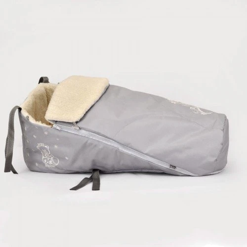 Конверт для санок закрытый (овечья шерсть) Baby Breeze (графит): Производитель Baby Breeze