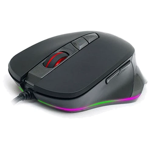 Мишка REAL-EL RM-780 Gaming RGB, black-grey