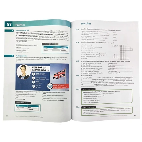 English Vocabulary in Use 4th Edition Pre-Intermediate and Intermediate with Answers: Обкладинка Мягкая