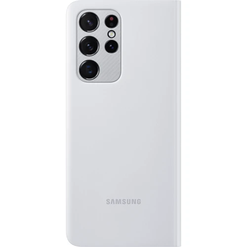 Чехол для телефонов Samsung Smart Clear View Cover Light Gray (EF-ZG998CJEGRU) for Samsung G998 Galaxy S21 Ultra: Совместимость Samsung G998 Galaxy S21 Ultra