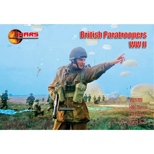 Набор фигурок Mars Figures Британские десантники Вторая мировая война MS72139