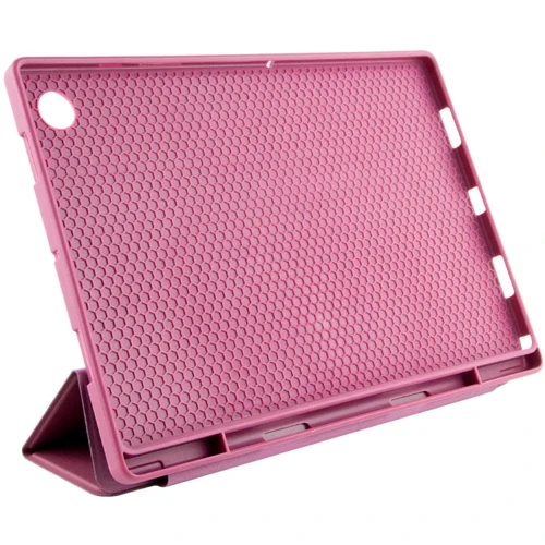 Аксесуар для планшетних ПК Epik Book Cover with Pencil holder Maroon для Samsung X115 Galaxy Tab A9: Матеріал Искусственная кожа + пластик