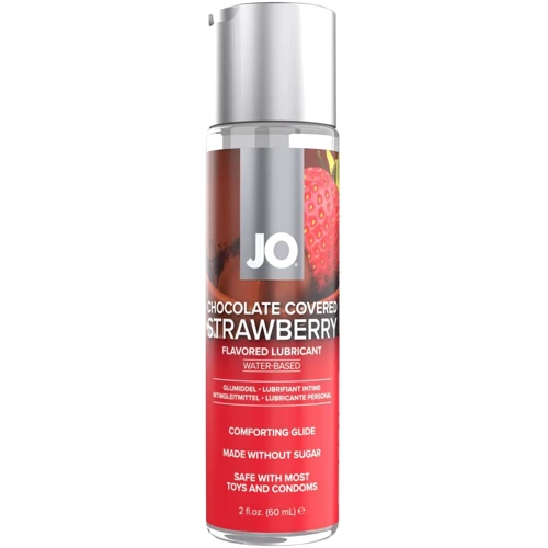 Набор лубрикантов System JO Sweet&Bubbly — Champagne & Chocolate Covered Strawberry (2×60 мл)