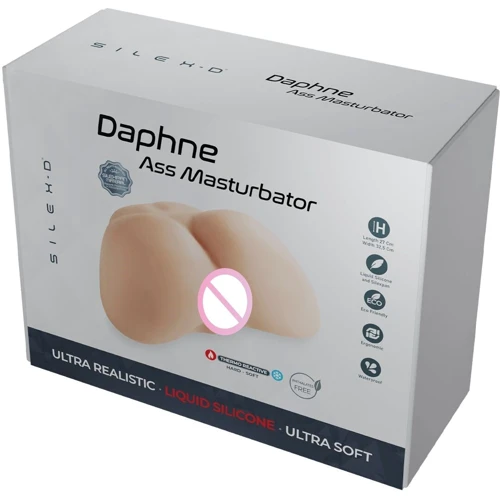 Мастурбатор-попка с двумя входами SilexD Daphne Ass Masturbator