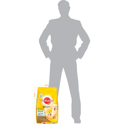 Сухой корм Pedigree Junior для щенков с курицей и рисом 6.5 кг (5998749132517): Вес упаковки 6.5 кг