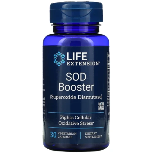 Life Extension (SOD) Супероксиддисмутаза 30 вегетарианских капсул