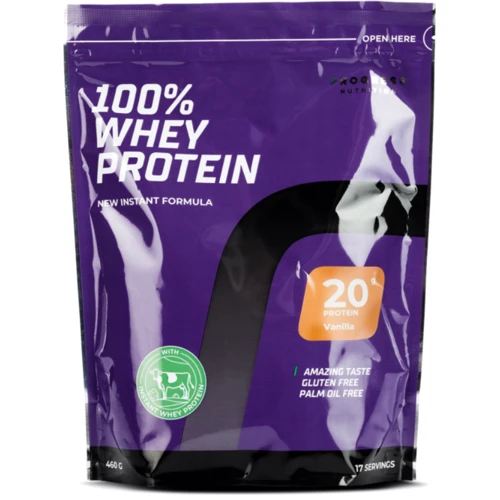 Протеин Progress Nutrition 100% Whey Protein New Instant Formula 460 g / 17 servings / Vanilla