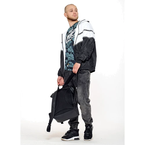 Чоловічий рюкзак Sambag RollTop 0SHm чорний (24211001m) фото 9