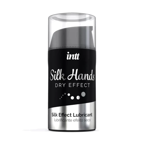 Густой лубрикант на силиконовой основе Intt Silk Hands с матовым эффектом (15 мл)