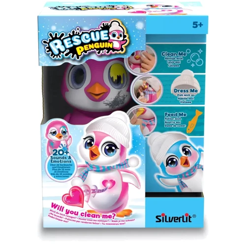 Интерактивная игрушка Silverlit Спаси Пингвина розовая (88651) фото 8