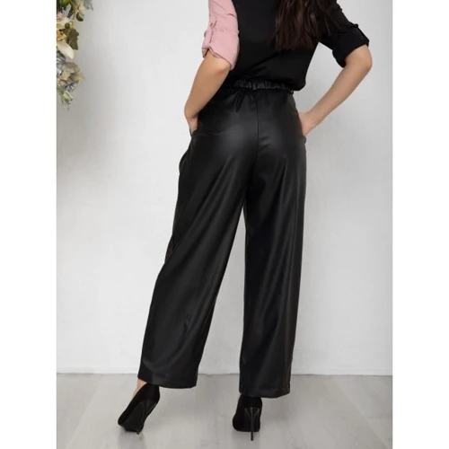 Брюки ISSA PLUS 12592 48 черные: Вид Брюки
