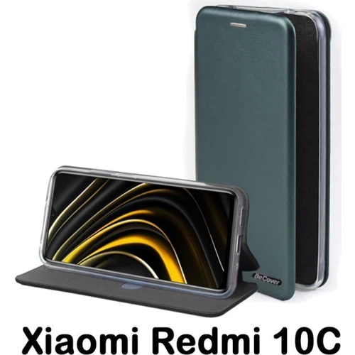 Чохол для телефона BeCover Book Exclusive Dark Green для Xiaomi Redmi 10C (707949): Плівка в комплекті немає