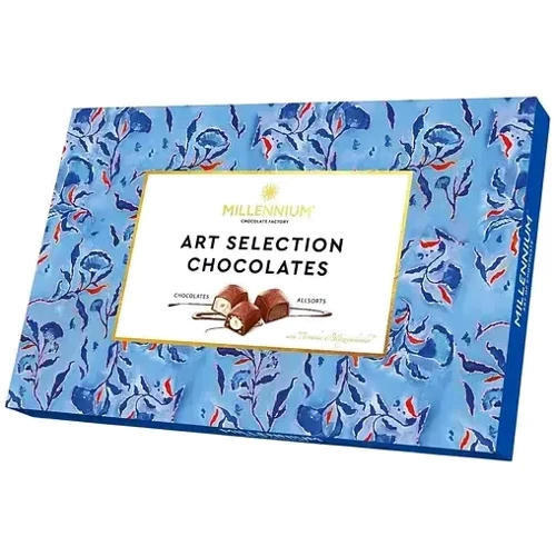 Конфеты Millennium Art Selection шоколадные ассорти 145 г (4820240037613): Вес, г 145