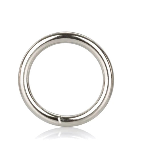 Металлическое эрекционное кольцо CalExotics Silver Ring Medium , 3,8 см: Производитель California Exotic Novelties
