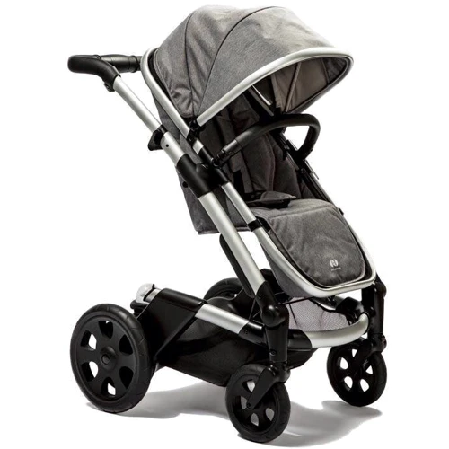 Универсальная коляска 2 в 1 Heetee Mayfair Grey/Grey: Материал колес полиуретан