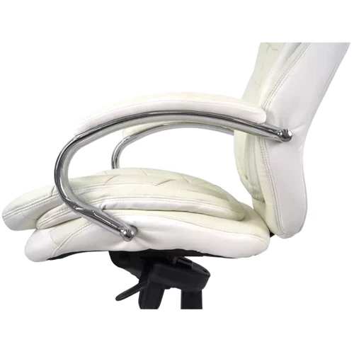 Офісне крісло Аклас Валенсія Soft CH MB (Шкіра Lux LC-W White) (10076462)