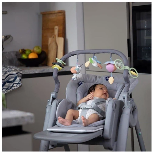 Стульчик для кормления Chicco Polly Magic Relax New Золотистый (79502.61) фото 7