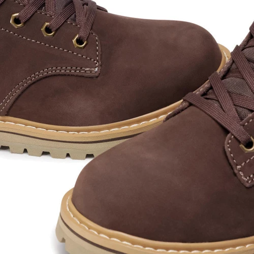 Ботинки CMP Dorado Lifestyle Shoe Wp (39Q4937-Q92) 39 (40) коричневые натуральный нубук зима фото 7