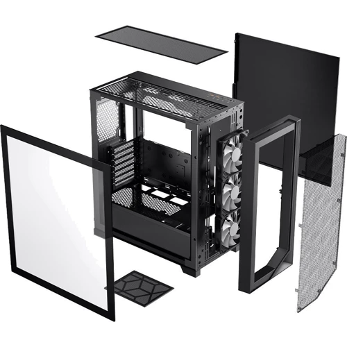 Корпус PcCooler C3D510 BK ARGB фото 4