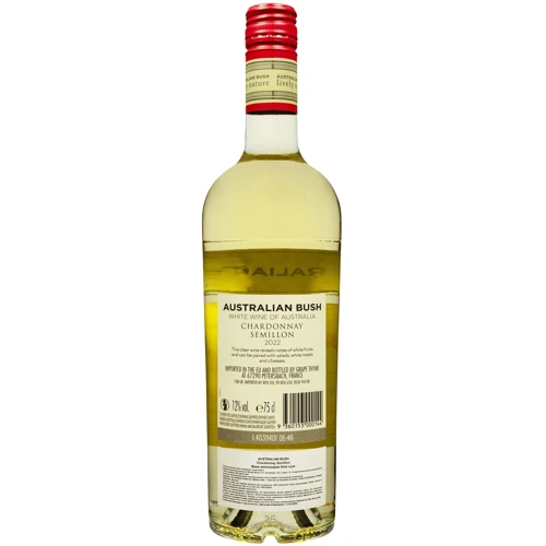 Вино Australian Bush Chardonnay Semillon белое сухое 0.75 л (FSH_9360153000144): Страна производитель Австралия