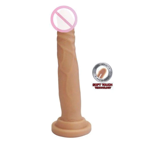 Toy Joy Get Real Dual Density реалистичный фаллоимитатор из киберкожи, 19x3 см