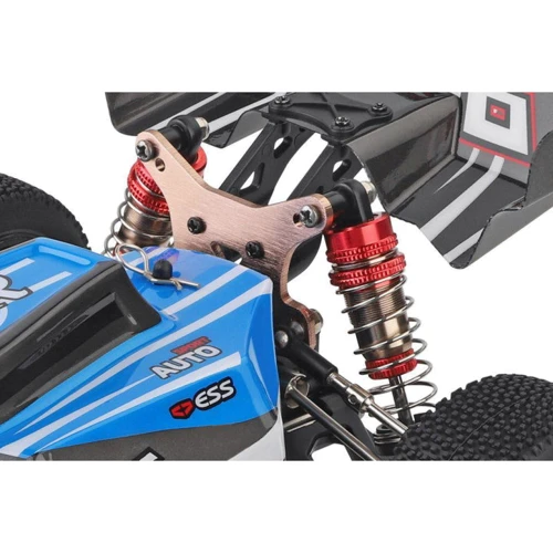 Машинка на радиоуправлении 1:14 багги WL Toys 144001 4WD красная (WL-144001R)