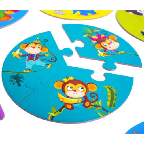 Детская настольная игра Vladi Toys Зоомир 3 в 1 (укр) (VT2901-04): Тип Детские