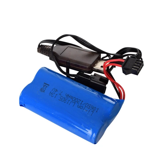 Джип-всюдихід BIGFOOT BEAST на радіокеруванні 666-644XA зі змінними колесами (Червоний)