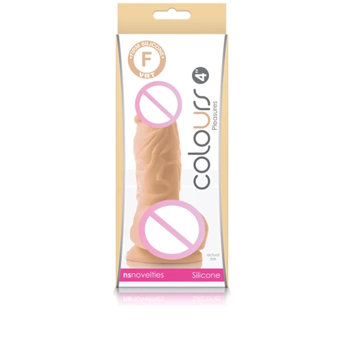 NS Novelties Colours Pleasures 4 фаллоимитатор 9.7x3.5 см, телесный