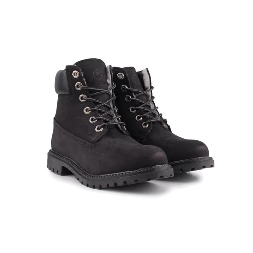 Черевики Lumberjack Ankle Boot Fur Lining SW00101-023-CB001 38 чорна натуральна шкіра зима фото 6