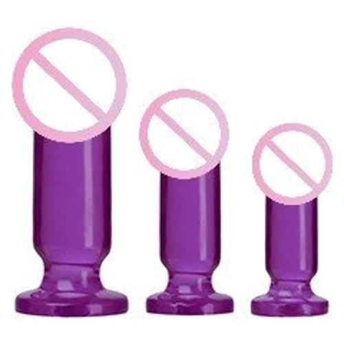 Набор анальных пробок Doc Johnson Anal Starter Kit, сиреневый