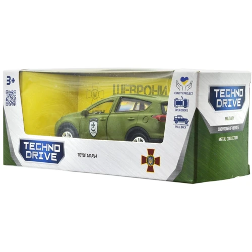 Автомодель TechnoDrive серии Шевроны Героев - Toyota RAV4 - Буря (KM6198): Вид Автомобили