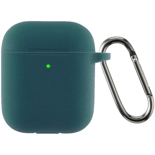 Чехол ArmorStandart Ultrathin Silicone Case with Hook Atrovirens (ARM59678) for Apple AirPods 2