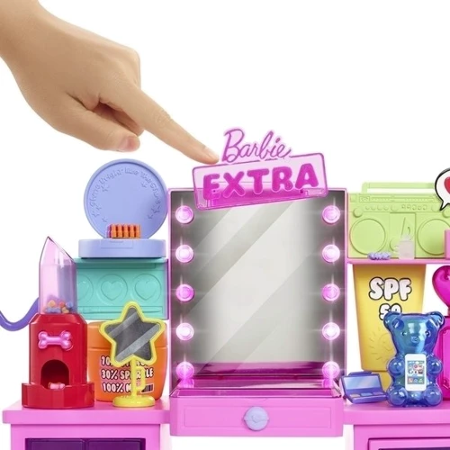 Игровой набор Barbie Экстра Визажный столик (GYJ70) фото 2