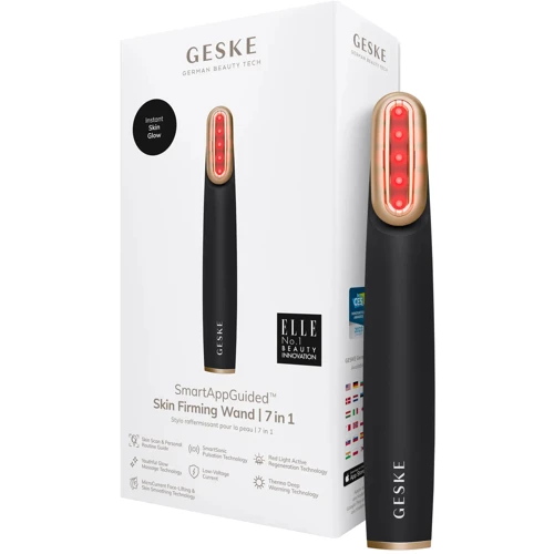 Устройство для укрепления и тонизации кожи лица с поворотной головкой GESKE Skin Firming Wand 7-1 gray