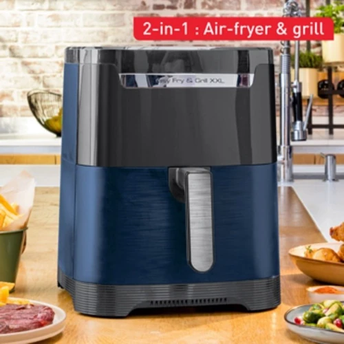 Фритюрница Tefal Easy Fry & Grill XXL EY801410: Материал корпуса металл / пластик