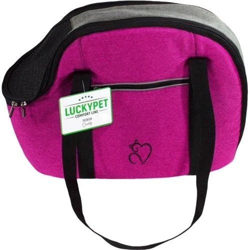 Сумка-переноска Lucky Pet №1 Лорис фуксия 22х42х31 см (219226): Производитель Lucky Pet