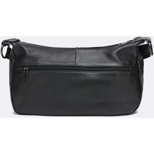 Женская сумка через плечо Borsa Leather черная (K1105-black): Тип Сумки