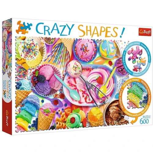 Пазл Trefl Crazy shapes Сладкие мечты 600 элементов