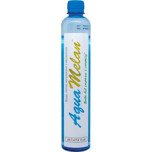 AquaMelan Вода питьевая с меланином 0.5 л: Тип Прочие антиоксиданты