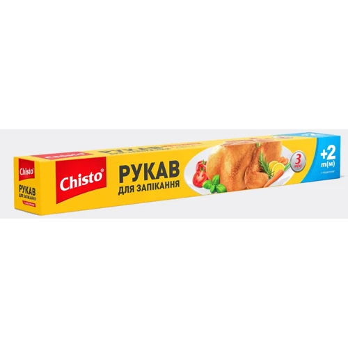 Рукав для запекания Chisto с завязками 3+2 м (4823098407874)